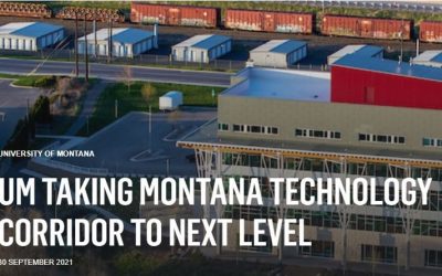 UM Taking Montana Technology Corridor to Next Level